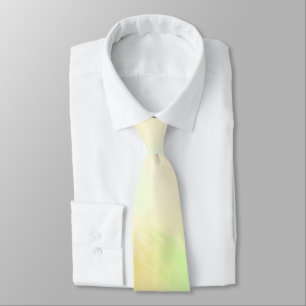 A necktie with a pastel gradient of yellow 