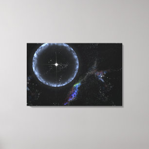 A Neutron star SGR 1806-20 Canvas Print