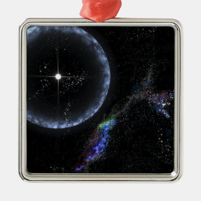 A Neutron star SGR 1806-20 Metal Ornament (Front)