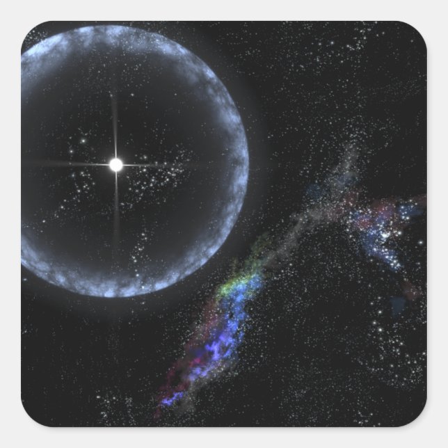 A Neutron star SGR 1806-20 Square Sticker (Front)