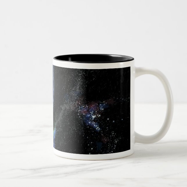 A Neutron star SGR 1806-20 Two-Tone Coffee Mug (Right)
