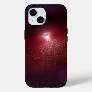 A Neutron Star With A Disc Of Warm Dust. iPhone 15 Case