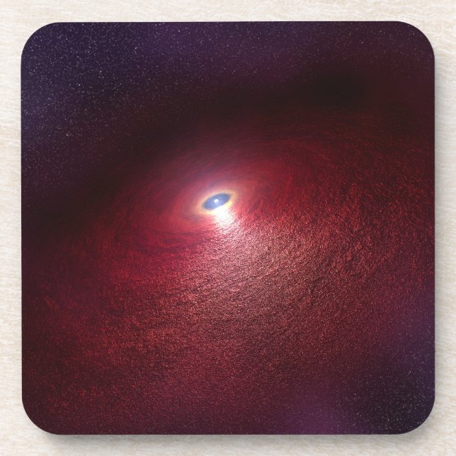 A Neutron Star With A Disc Of Warm Dust. Coaster (Front)