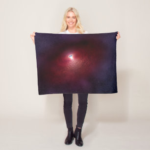 A Neutron Star With A Disc Of Warm Dust. Fleece Blanket