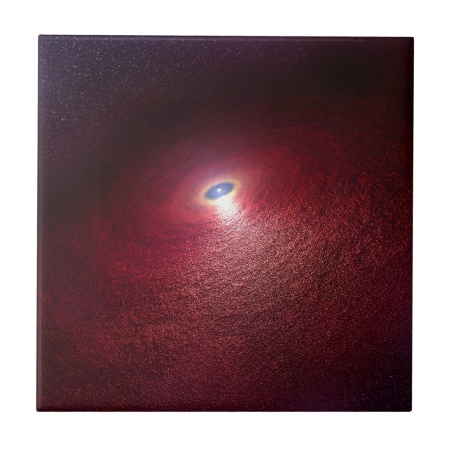 A Neutron Star With A Disc Of Warm Dust. Tile (Front)