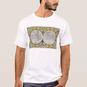 A New and Correct Map of the World, 1770-97 T-Shirt