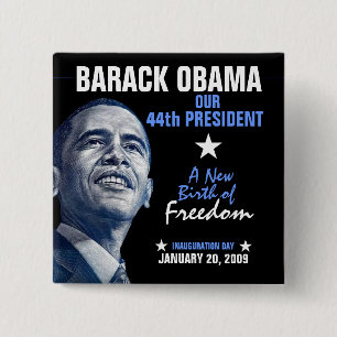 A New Birth of Freedom 2 Inch Square Button