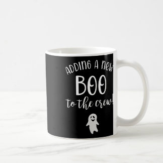 A New Boo To The Crew Halloween Pregnancy Coffee Mug