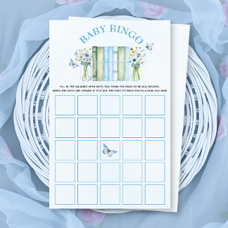A New Chapter baby boy shower bingo game Flyer