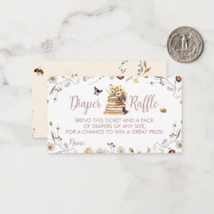 A New Chapter Baby Diaper Raffle Enclosure Card