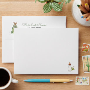 A New Chapter Baby Shower Envelope