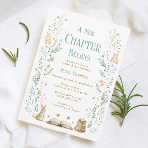 A New Chapter Baby Shower Invitation