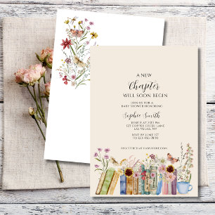 A New Chapter Baby Shower Invitation