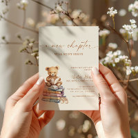 A New Chapter Begins Baby Shower Teddy Storybook