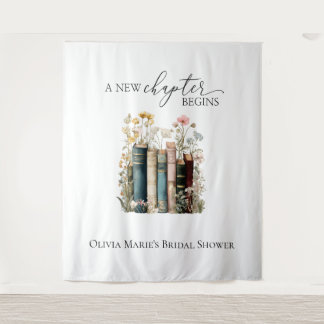 A New Chapter Begins Backdrop Tapestry