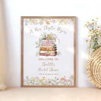 A New Chapter Begins Bridal Shower Welcome