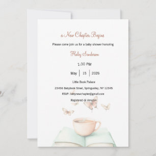 A New Chapter Begins Invitation