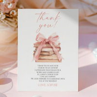 A New Chapter Begins Pink Bow Books Bridal Shower