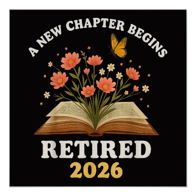 A New Chapter Begins Retired 2026 Poster (Front)
