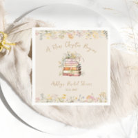 A New Chapter Begins Rustic Bridal Shower