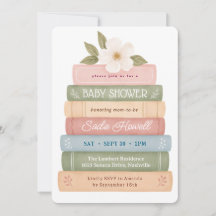 A New Chapter Begins Storybook Baby Shower