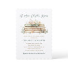 A New Chapter Floral Book Themed Bridal Shower