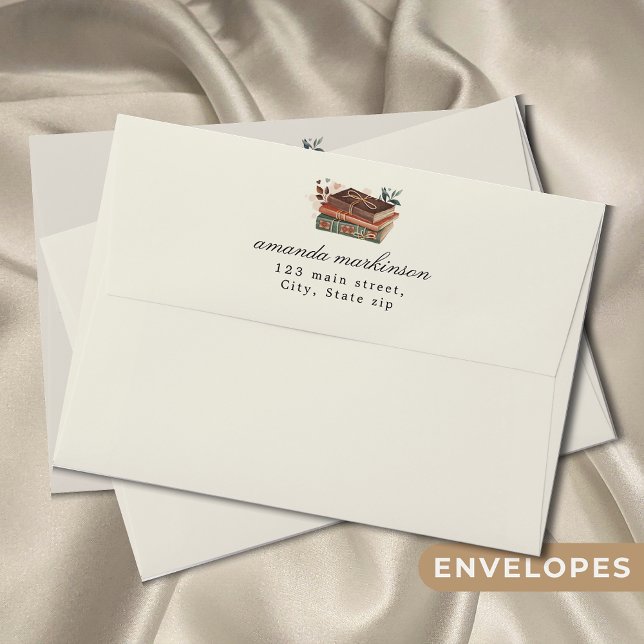 A New Chapter Is About to Begin Baby Shower Envelope (Creator Uploaded)