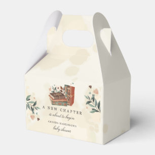A New Chapter Is About to Begin Baby Shower Favor Box