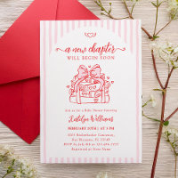 A New Chapter Pink Baby Shower