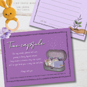 A New Chapter Storybook Time Capsule Game Card 