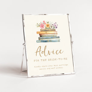 A New Chapter Wildflower Books Advice Poster