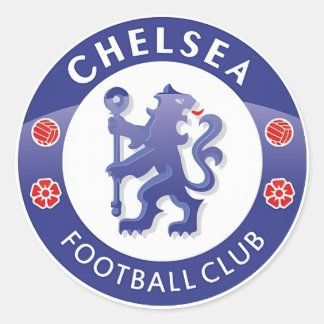 A New Chelsea Design Classic Round Sticker