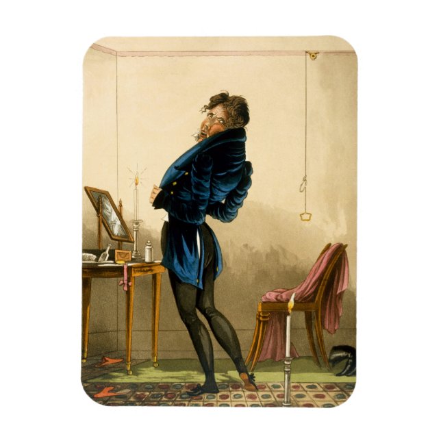 A New Coat (colour litho) Magnet (Vertical)