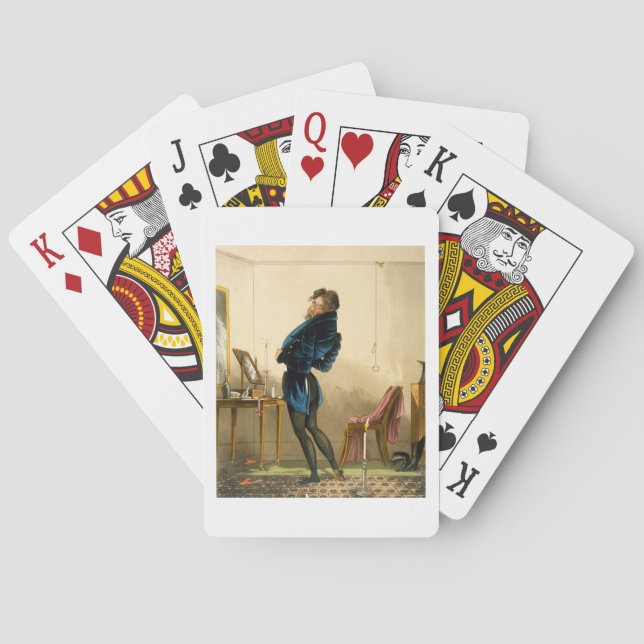 A New Coat (colour litho) Playing Cards (Back)