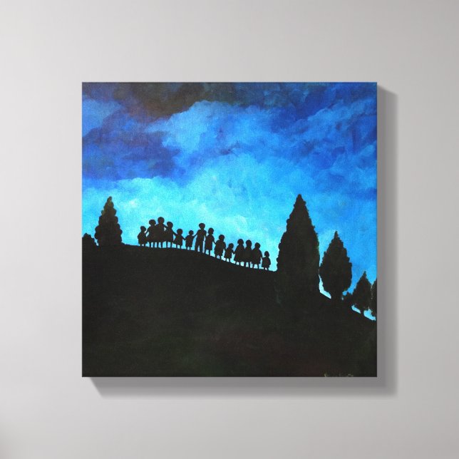 A New Dawn Rising 2008 Canvas Print (Front)
