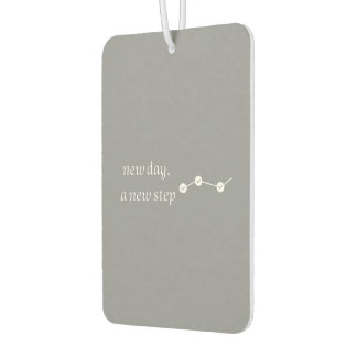 A New Day New Step Modern Air Freshener