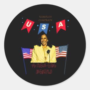 A New Era Begins T  Classic Round Sticker