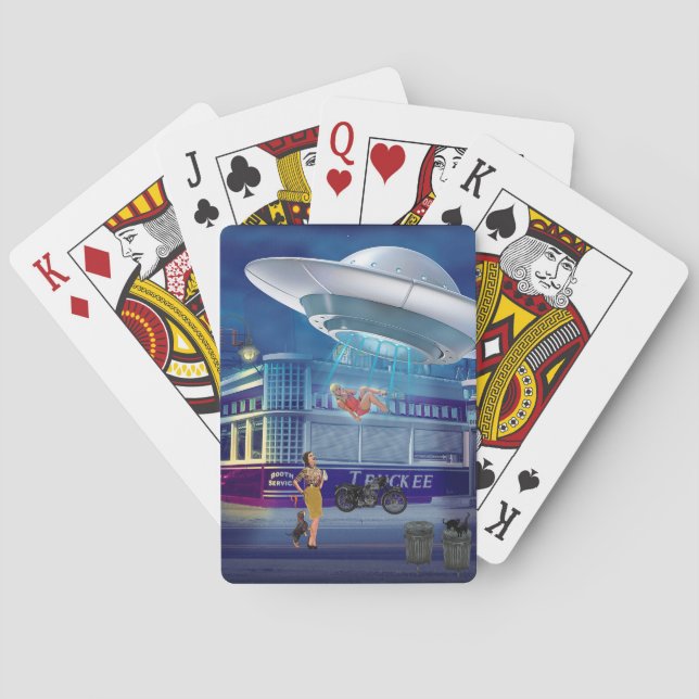 A New Flight Attendant Playing Cards (Back)
