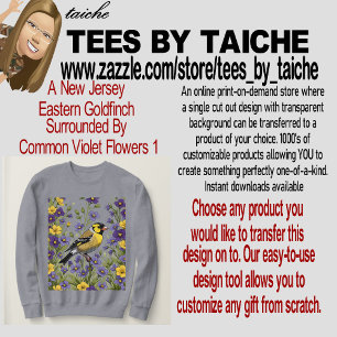 A New Jersey Eastern Goldfinch 1 Sweatshirt