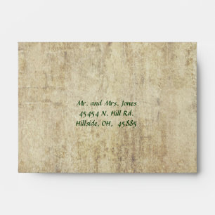 A New Life Begins Today RSVP Envelope