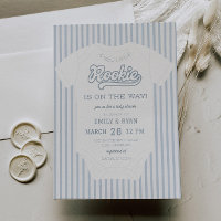 A New Little Rookie Baby Shower Invitation