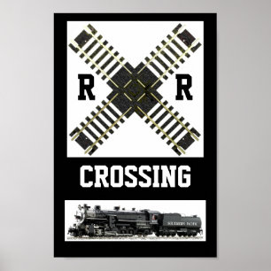 A New Look, Of A Railroad Crossing Sign