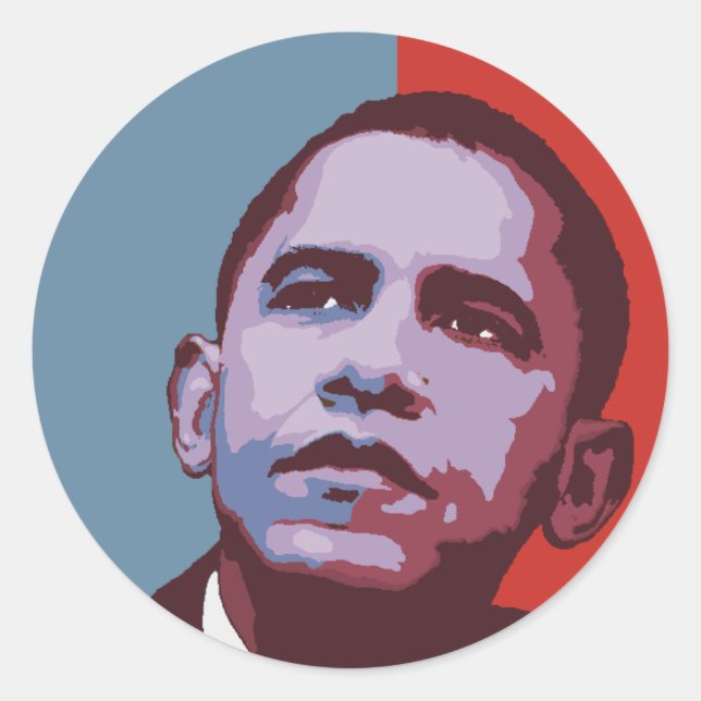 A New Majority - Obama Political Sticker (Front)