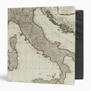 A new map of Italy with the islands of Sicily Binder