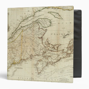 A New Map of Nova Scotia, and Cape Breton Island Binder