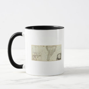 A new map of the whole continent of America Mug