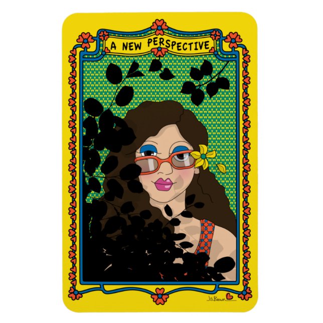 A New Perspective_B_4x6 Refrigerator Magnet (Vertical)