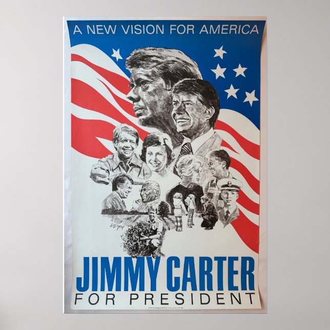 A New Vision for America: The Legacy of Jimmy Cart Poster (Front)