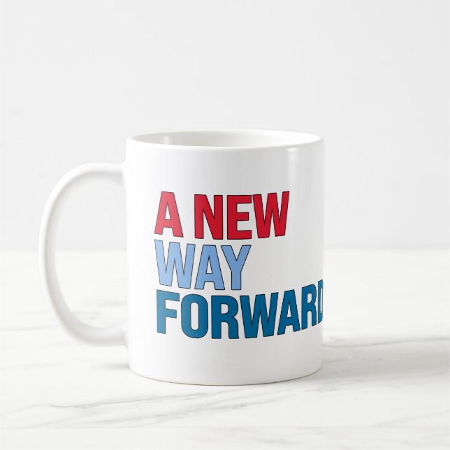 A new way forward coffee mug (Left)