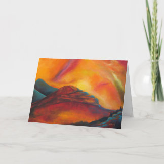 A NEW WORLD - Greeting card